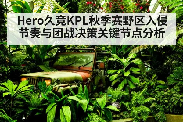 KPL esports match jungle invasion